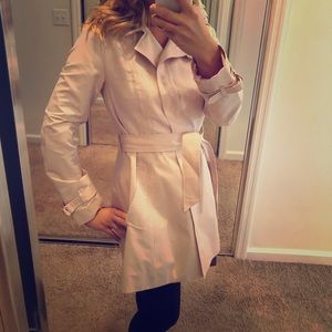 NWT Blush Pink Express Trench Coat